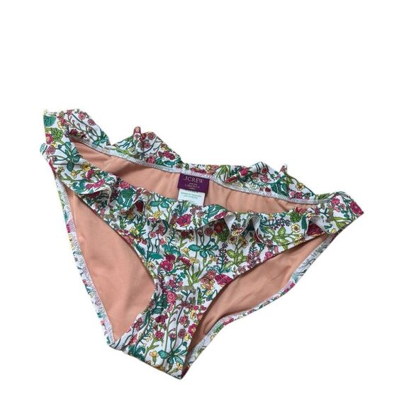 J.Crew Ruffle bikini bottom in Liberty fabric NWT S - Picture 2 of 6